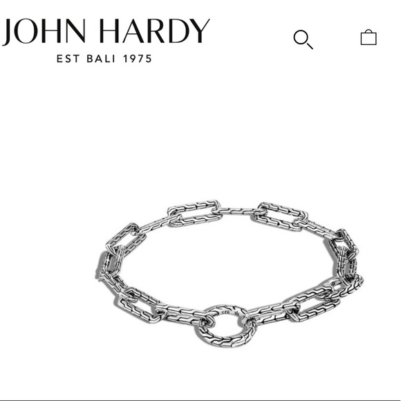 John Hardy Amulet chain bracelet 925 silver NIB - Picture 3 of 15